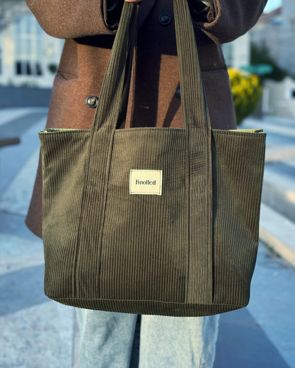 Moss Green Classic Tote