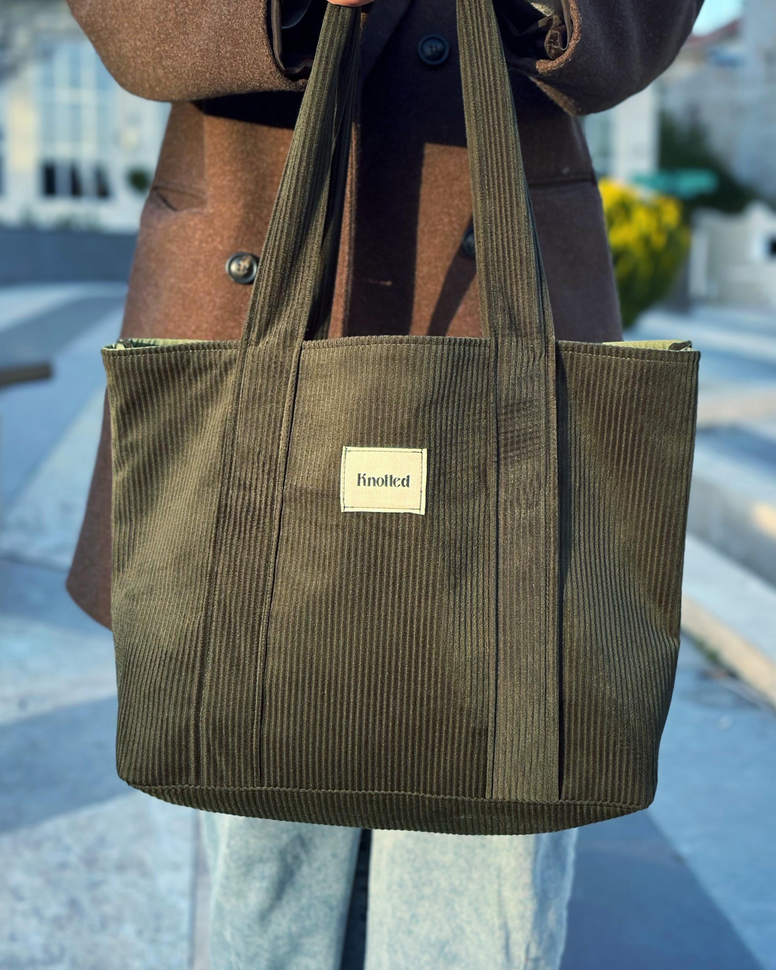 Moss Green Classic Tote